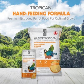 Hari Tropican Baby Bird Food, Parrot Food, Complete Nutrition Diet, Hand-Feeding Formula, 11 lb Bag