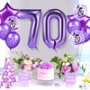 70th Birthday Balloons Decorations 40 Inch Large Number 70 Birthday