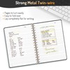 Forvencer Lined Spiral Journal Notebook with 300 Numbered Pages, A5
