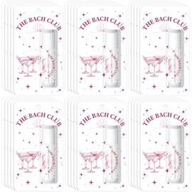 Loopeer Paquete de 35 bálsamos labiales de despedida de soltera a granel, regalos de despedida de soltera, juego de lápices labiales hidratantes, regalos de despedida de soltera, compromiso, último