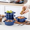 vancasso Starry Soup Bowls with Handles, 30 Oz French Onion
