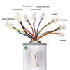 48V 800W Bike Brush Controller Set with Keys Thumb Throttle