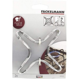 Fackelmann Gas Enhancer For Pans, 2 pcs, Silver
