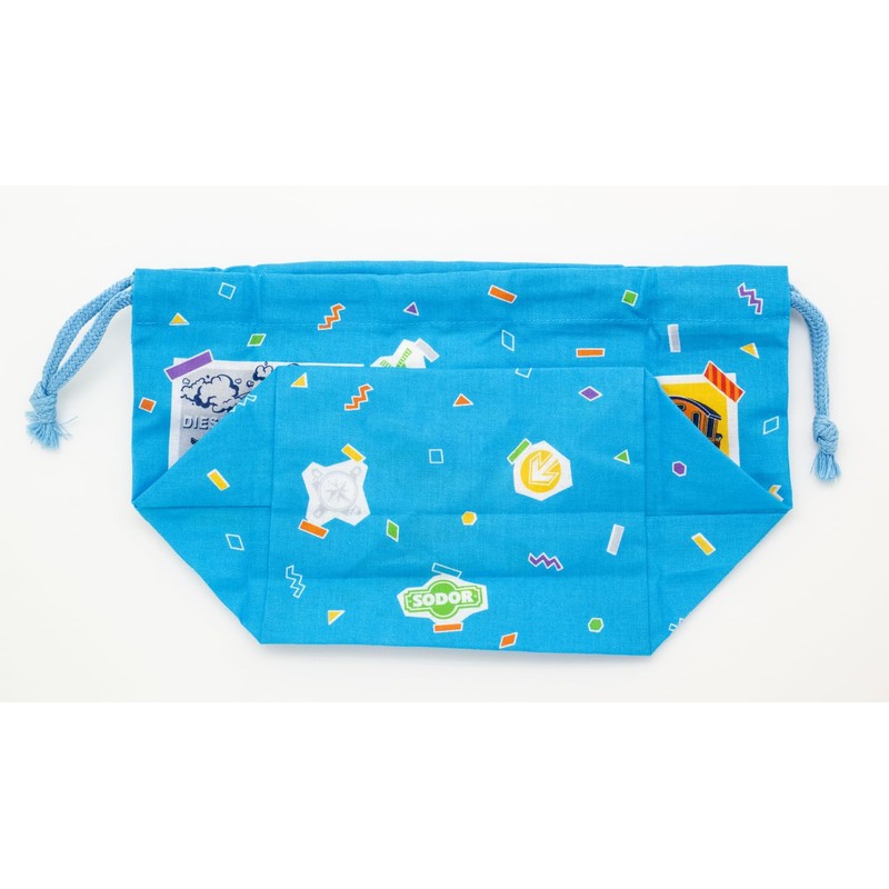 OSK Thomas the Tank Engine Drawstring Lunch Bag, Blue [KB-1]