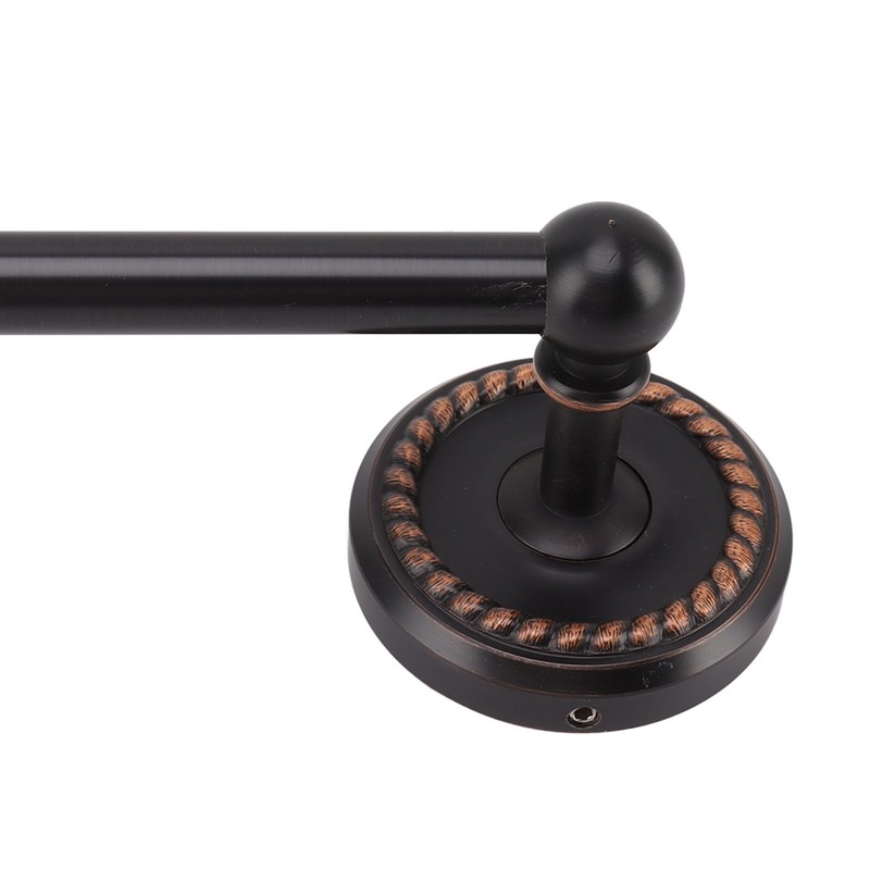 All Copper Bathroom Towel Bar European Style Wall Mounted Towel