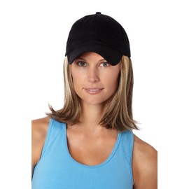 Henry Margu Hair Accents Classic Baseball Cap Wig (12H - GOLDEN BROWN/LIGHT GOLD BLONDE HIGHLIGHTS)