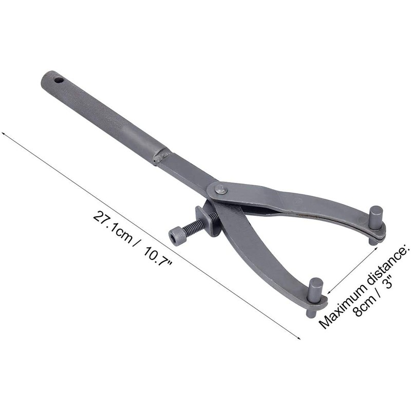 POEFT Adjustable Variator Clutch Spanner Wrench Tool GY6 50cc Remove