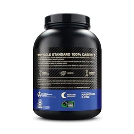 Optimum Nutrition Optimum Nutrition Gold Standard 100% Micellar Casein Protein Powder, Slow Digesting, Helps Keep You Full, Overnight Muscle Recovery, Creamy Vanilla, 4 Pound (Packaging May Vary)