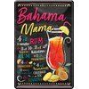 Schilderkreis 24 – Tin Sign Cocktail Recipe Decoration Bar Kitchen