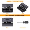BESTAOO Center Console Lid Latch Metal Replacement Compatible with Toyota