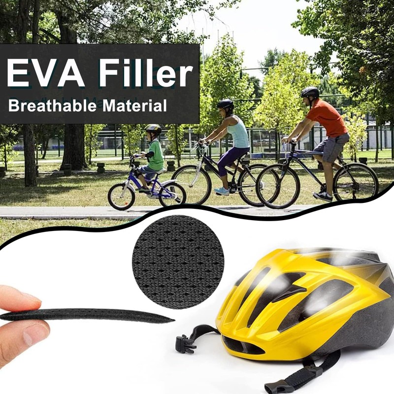 Selev Set Fodera Casco Bici - 2 Kit Imbottitura Spugna