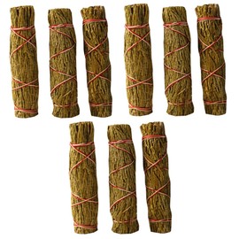 Mobestech 3pcs Cedar Stick Bundle for Air Purification and Meditation of Natural Smudge Wands for Cleansing Spaces and Inviting Positivity for Home and Rituals