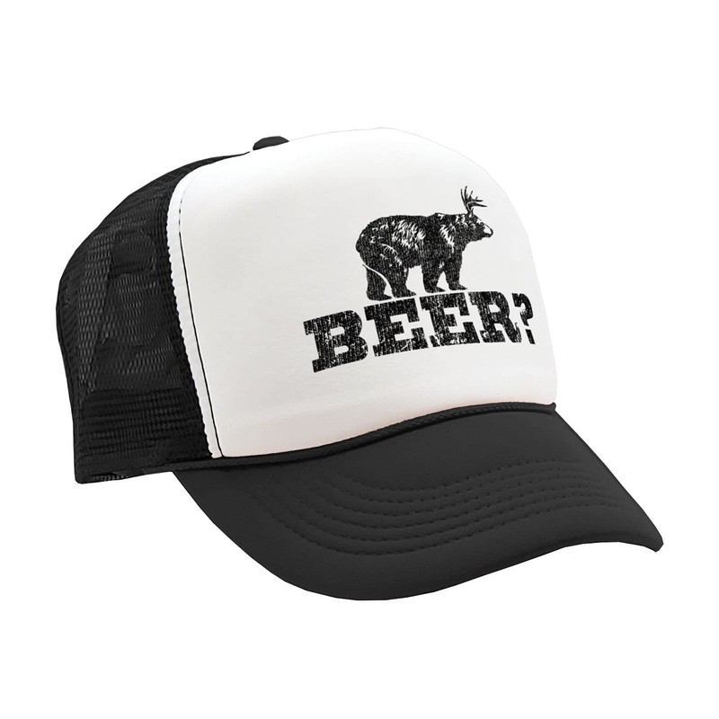 Retro Deer Beer Bear - Funny Party Joke - Vintage