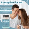 Conception Fertility Support Supplement for Her Women – Promotes Ovulation,