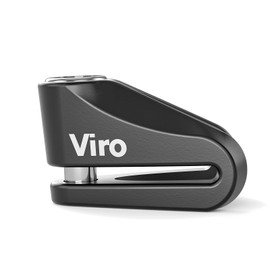 Viro | New Hardened Monolithic Disc Lock with 14mm Shaft Diameter, Concrete Steel, Snap Lock