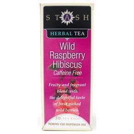 Stash Wild Raspberry Herbal Tea (Box of 30)