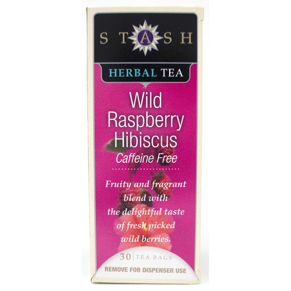 Stash Wild Raspberry Herbal Tea (Box of 30)
