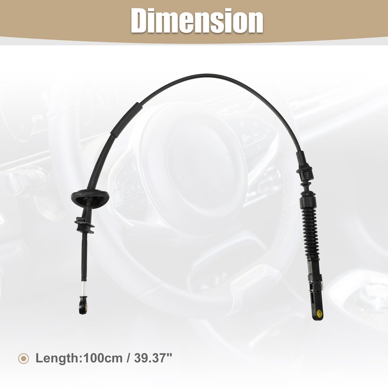 QUARKZMAN Automatic Transmission Shift Cable No. 15268403 for Hummer H2