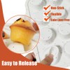 DeamEybi Silicone Muffin Pans for Baking,12 Cups Nonstick Cupcake Pan
