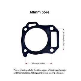 Strongthium 5.5hp 6.5hp 196cc 200cc 159cc Engine Gasket Set Kit for Honda GX160 GX200 Coleman Ct200u ex Bt200x Mb200 Baja Heat Warrior Lifan Ducar Locin 200 Mini Bike Go Kart Engine