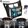 Camecho Android 13 For Toyota Yaris 2008-2011 Car Stereo Radio