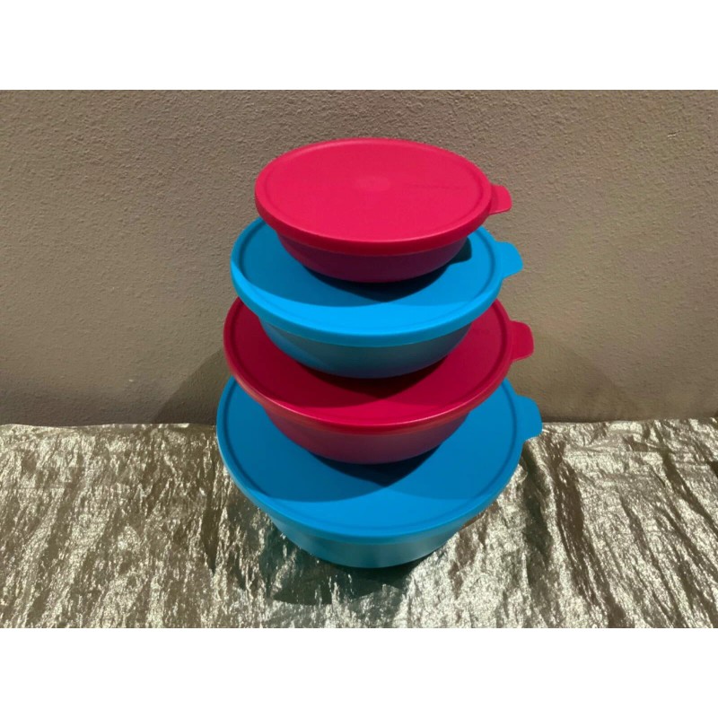 Tupperware New Tupperware Set of 4 Aloha Nesting Bowls with