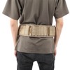 Outdoor Waist Belt Multifunctional Adjustable Military Hunting Widen Waist StrapKhaki