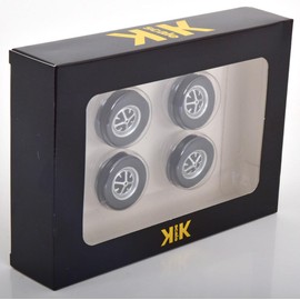 KK scale 1/18 Ford Taunus 1971 Tire Set 1 with rims