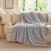 Bedsure Grey Throw Blanket for Couch - Super Soft Cozy