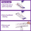 Replacement Pad Refills for Swiffer Power Mop-Heavy Duty Wet Mopping