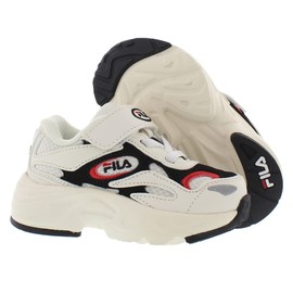 Fila Hysteria 1999 Td Baby Boys Shoes Size 5.5, Color: Cream/Black/Red