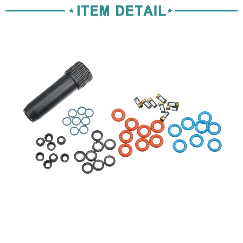 ACROPIX Fuel Injector Seal O-Ring Fuel Injector Rubuild Kit Fit