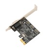 PCIe X1 RS232 Serial Adapter Card Single Port PCI Express