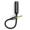 deleyCON 1 x 0.2 m Stereo Audio Jack Adapter Cable