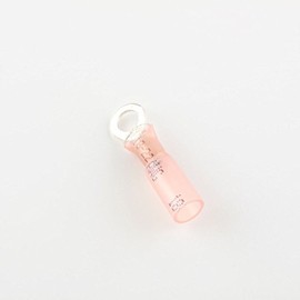 22-18 Ga. Heat-Shrink Ring Terminals, #10 Stud - (Pack of 25)
