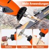 YARDMARIS Electric Chain Sharpener Set with Titanium Coated Diamond Bits,