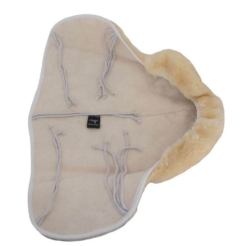 ENGEL GERMANY Sheepskin Seat Saver Western Saddle colour natural (Sabez