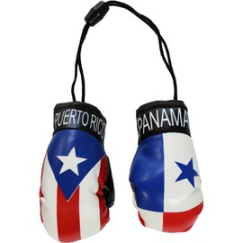 Puerto Rico and Panama - Mini Boxing Gloves