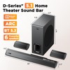 Hiwill 5.1ch Dolby Sound Bar for Smart TV, Surround Sound