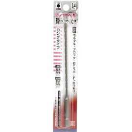 SK11 Charging Driver Drill Bit, Long Type, Total Length 5.9 inches (150 mm), 0.1 inches (3.4 mm)