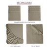 Lux Decor Full Sheet Set - 4 PC Brushed Microfiber