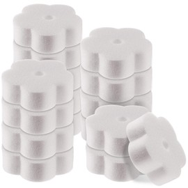 16 Piezas Esponjas Absorbentes de Aceite Cremoso para Bañera de Hidromasaje Piscina y SPA