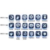 36pcs 12MM Abilities Keywords Counter Dice MTG Dice 1/+1 Counters
