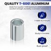 Aluminum Spacer - 3/4" OD x 1/2" ID - Unthreaded