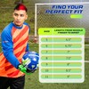 Vizari Soccer Goalkeeper Gloves – Pro Goalie Gloves for Kids,