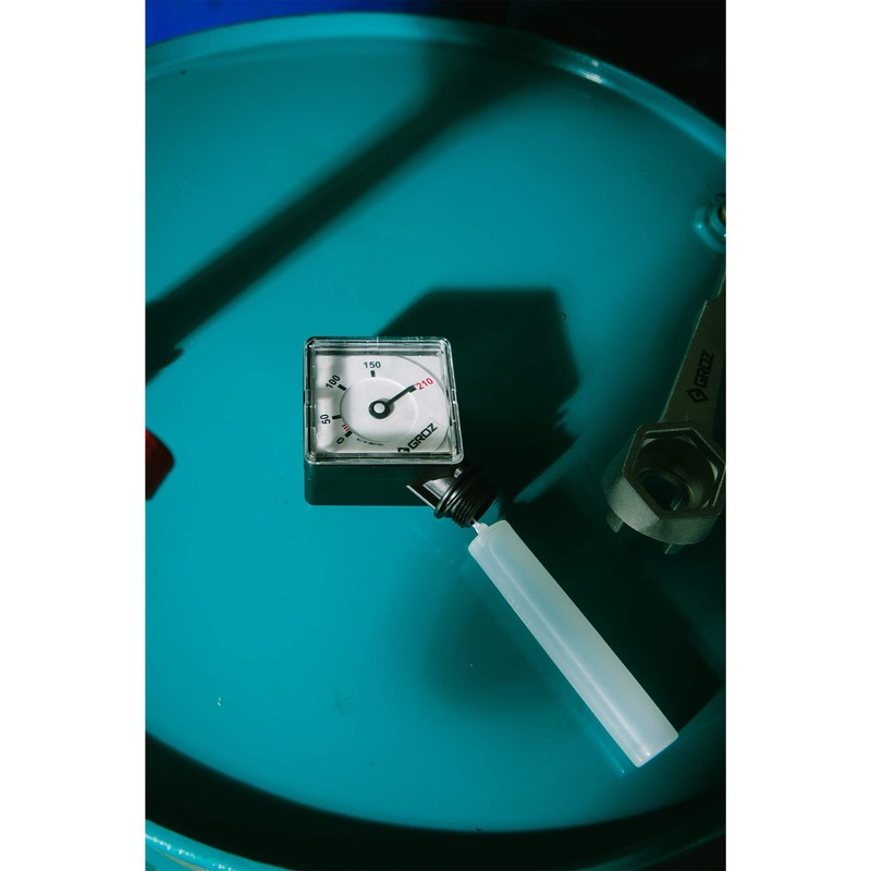 GROZ Drum Level Indicator | ¾-Inch Thread | Polyethylene Construction