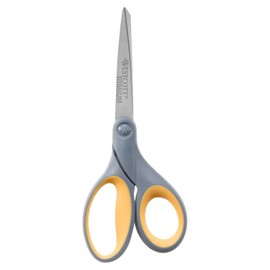 Westcott Titanium Bonded Scissors With Soft Handles, 7" Straight, single (13526)