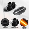 X AUTOHAUX NO.36410-63J02/36410-84M00 Clear Lens LED Amber Lights Side Marker