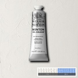 Winsor & Newton Winton Oil Paint, Soft Mixing White, 37ml Tube