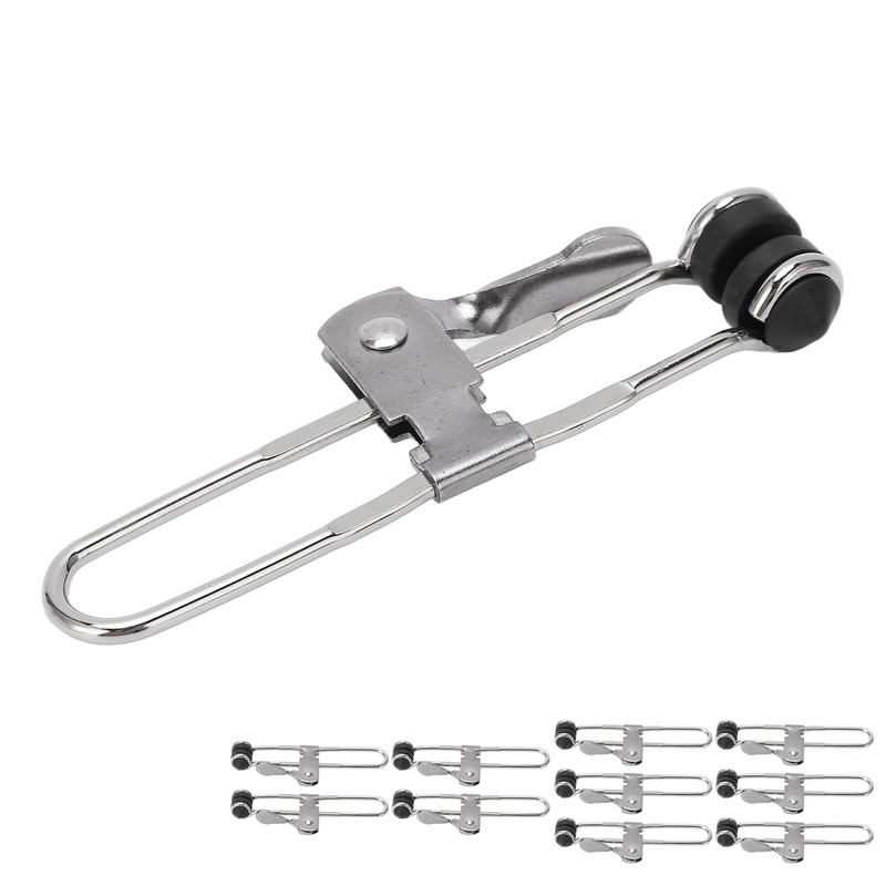 10PCS Lever Action Grid Clamp Multifunctional Stainless Steel Rust Proof